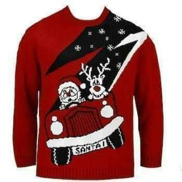 Picture of SWEATER SANTA CAR